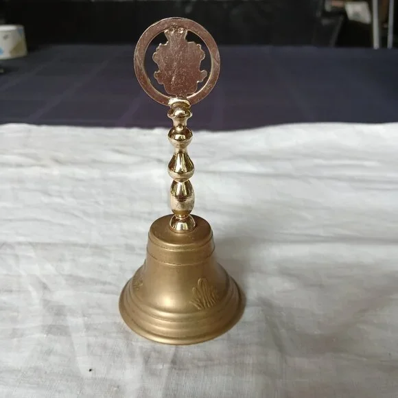 Brass Dinner Bell (From Rome) - Picture 2 of 4